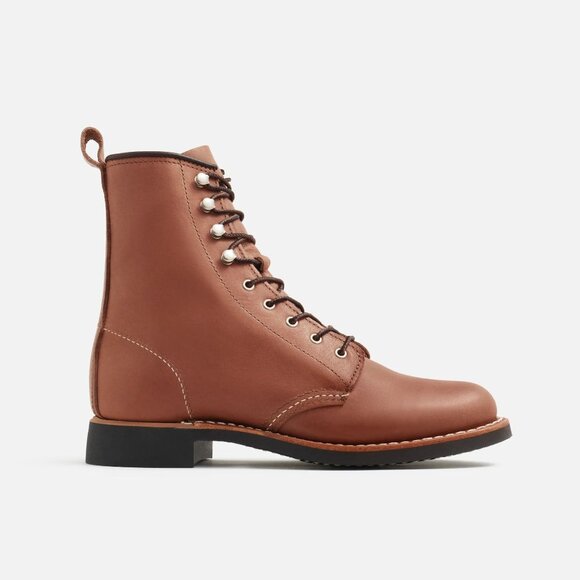 Redwing Silversmith Boot Mocha Leather 7 - Picture 1 of 7